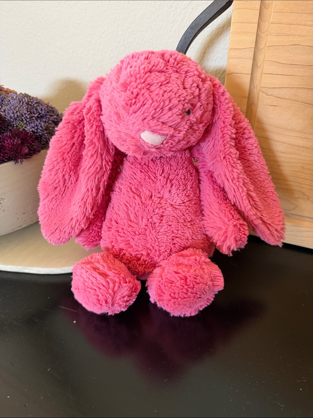 Jellycat Bright Pink Bashful Bunny Plush